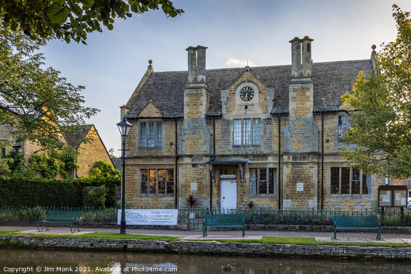 The Victoria Hall, Bourton-on-the-Water Picture Board by Jim Monk