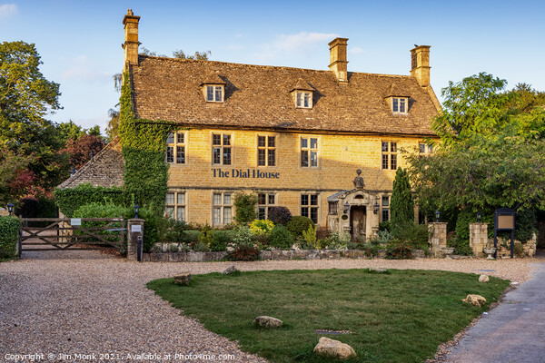 The Dial House, Bourton-on-the-Water Picture Board by Jim Monk