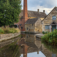 Buy canvas prints of The Old Mill, Lower Slaughter by Jim Monk