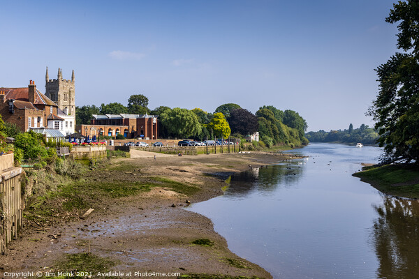 River Thames at Isleworth Picture Board by Jim Monk