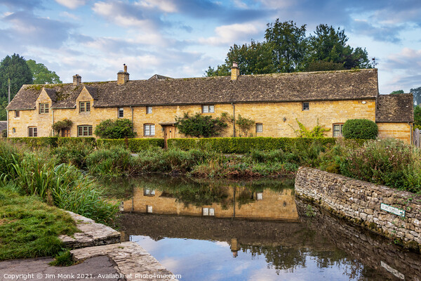Cotswold Cottages, Lower Slaughter  Picture Board by Jim Monk