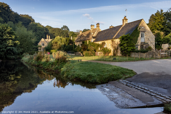 The Ford, Upper Slaughter Picture Board by Jim Monk