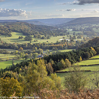 Buy canvas prints of Derwent Valley and Chatsworth View by Jim Monk