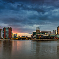 Buy canvas prints of Salford Media City by Jim Monk