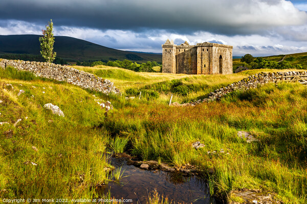 Hermitage Castle Picture Board by Jim Monk
