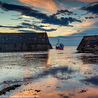 Buy canvas prints of Early start from Cove Harbour by Jim Monk
