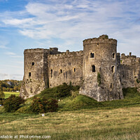 Buy canvas prints of Carew Castle, Pembrokeshire by Jim Monk