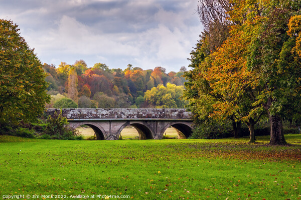 Bridge over the Stour in Blandford Forum Picture Board by Jim Monk