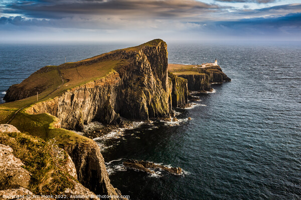 Neist Point Lighthouse Picture Board by Jim Monk
