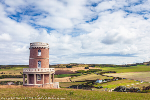 Clavell Tower, Dorset Picture Board by Jim Monk
