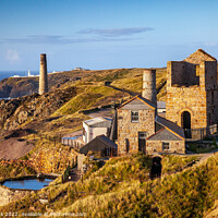 Buy canvas prints of Levant Mine, West Cornwall by Jim Monk