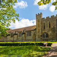 Buy canvas prints of  Taunton Castle, Somerset  by Jim Monk