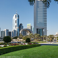 Buy canvas prints of Jumeirah Emirates Towers by Jim Monk