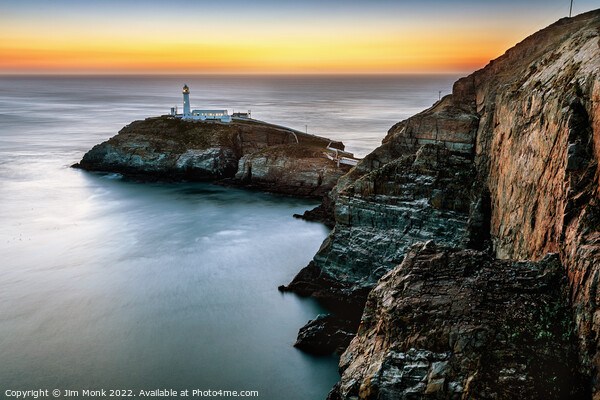 South Stack Picture Board by Jim Monk