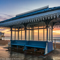 Buy canvas prints of The Victorian Shelter, Weymouth by Jim Monk