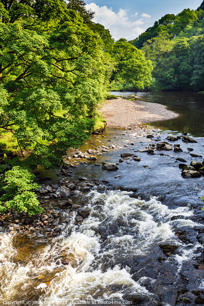 River Rawthey in the Yorkshire Dales Picture Board by Jim Monk