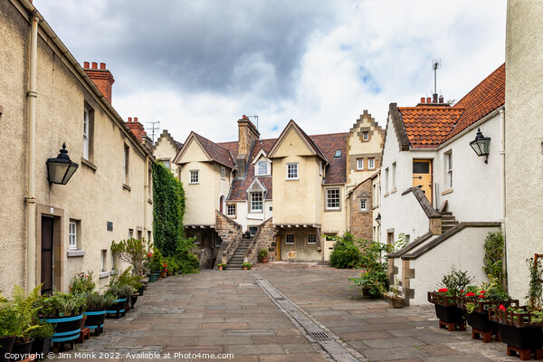 White Horse Close, Edinburgh Picture Board by Jim Monk