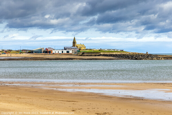 Newbiggin by the Sea, Northumberland Picture Board by Jim Monk