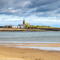 Buy canvas prints of Newbiggin by the Sea, Northumberland by Jim Monk