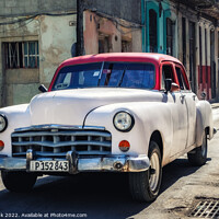 Buy canvas prints of Back Street Classic, Havana by Jim Monk