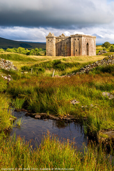 Hermitage Castle, Scottish Borders Picture Board by Jim Monk