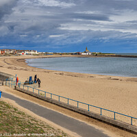 Buy canvas prints of Newbiggin by the Sea by Jim Monk
