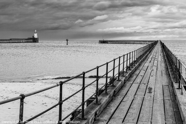 Blyth Pier Picture Board by Jim Monk