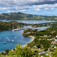Buy canvas prints of English Harbour, Antigua by Jim Monk