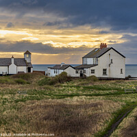 Buy canvas prints of Watch House Sunrise by Jim Monk