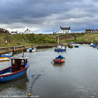 Buy canvas prints of Seaton Sluice Harbour, Northumberland by Jim Monk