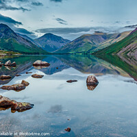 Buy canvas prints of Wast Water, Lake District by Jim Monk