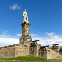 Buy canvas prints of Collingwood Monument, Tynemouth by Jim Monk