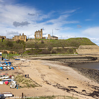 Buy canvas prints of Prior's Haven, Tynemouth by Jim Monk