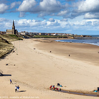 Buy canvas prints of Tynemouth Long Sands by Jim Monk