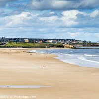 Buy canvas prints of Long Sands Beach by Jim Monk