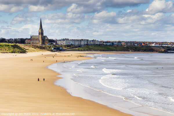 Long Sands Beach, Tynemouth Picture Board by Jim Monk