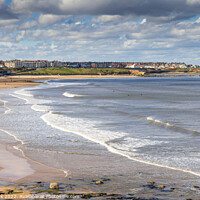Buy canvas prints of Tynemouth Longsands by Jim Monk