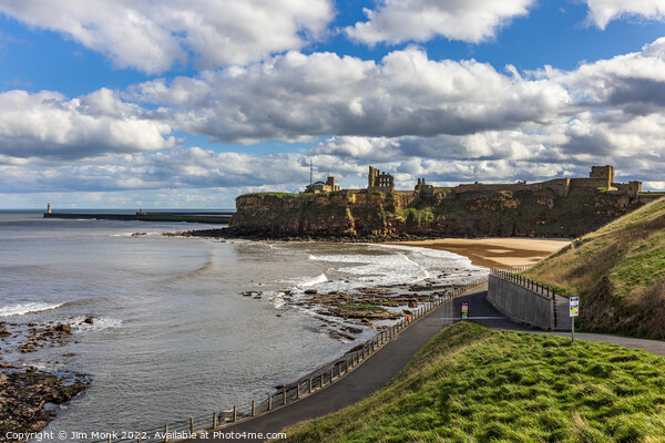 King Edward's Bay, Tynemouth Picture Board by Jim Monk