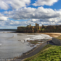 Buy canvas prints of King Edward's Bay, Tynemouth by Jim Monk