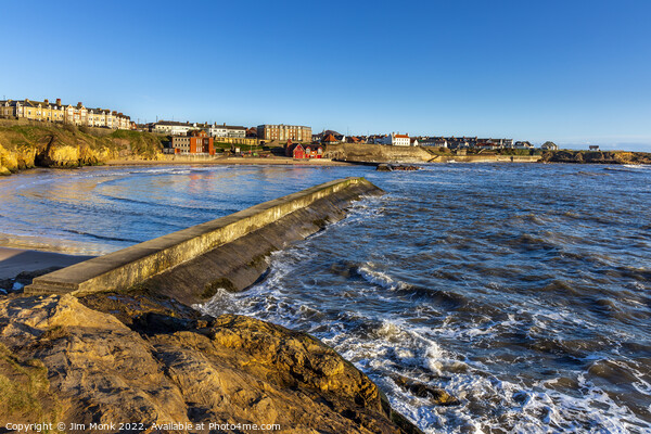 Cullercoats Bay Picture Board by Jim Monk