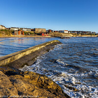 Buy canvas prints of Cullercoats Bay by Jim Monk