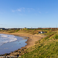 Buy canvas prints of Long Sands from Cullercoats by Jim Monk