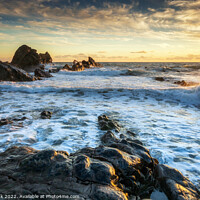 Buy canvas prints of Bude Sunset, Cornwall by Jim Monk