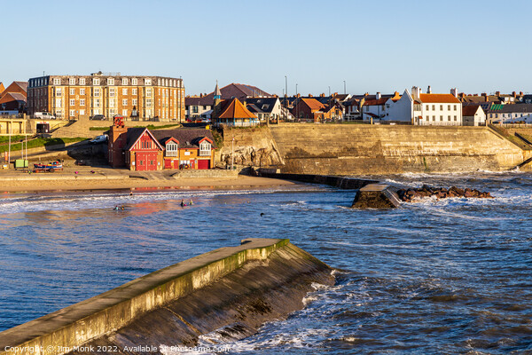 Cullercoats in North Tyneside Picture Board by Jim Monk