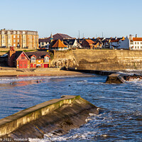 Buy canvas prints of Cullercoats in North Tyneside by Jim Monk
