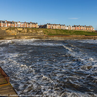 Buy canvas prints of Brown's Bay, North Tyneside by Jim Monk