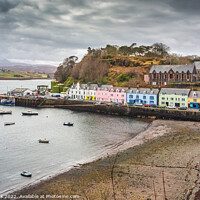 Buy canvas prints of Portree Harbour, Isle of Skye by Jim Monk