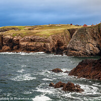 Buy canvas prints of Lenan Head, County Donegal by Jim Monk