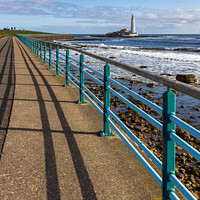 Buy canvas prints of The Path To St Mary's by Jim Monk