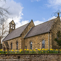 Buy canvas prints of St Mary the Less, Durham by Jim Monk